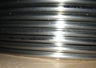 کویل لوله فولادی ضد زنگ روشن ASTM 316 316L جوش داده شده بدون درز برای صنایع شیمیایی