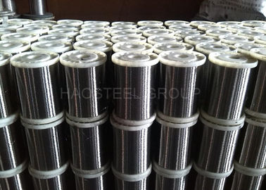 0.09 میلیمتر 0.13 میلیمتر سیم فولادی ضد زنگ 410 برای آشپزخانه اسکرابر سرد ساخته شده Annealed
