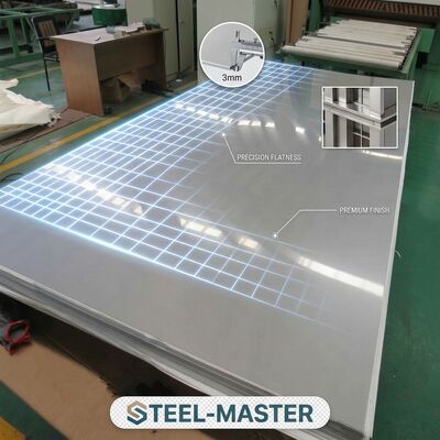 430 صفحه فولاد ضد زنگ فریت درجه 2B پایان 0.3mm-3.0mm مغناطیسی برای تولید لوازم خانگی